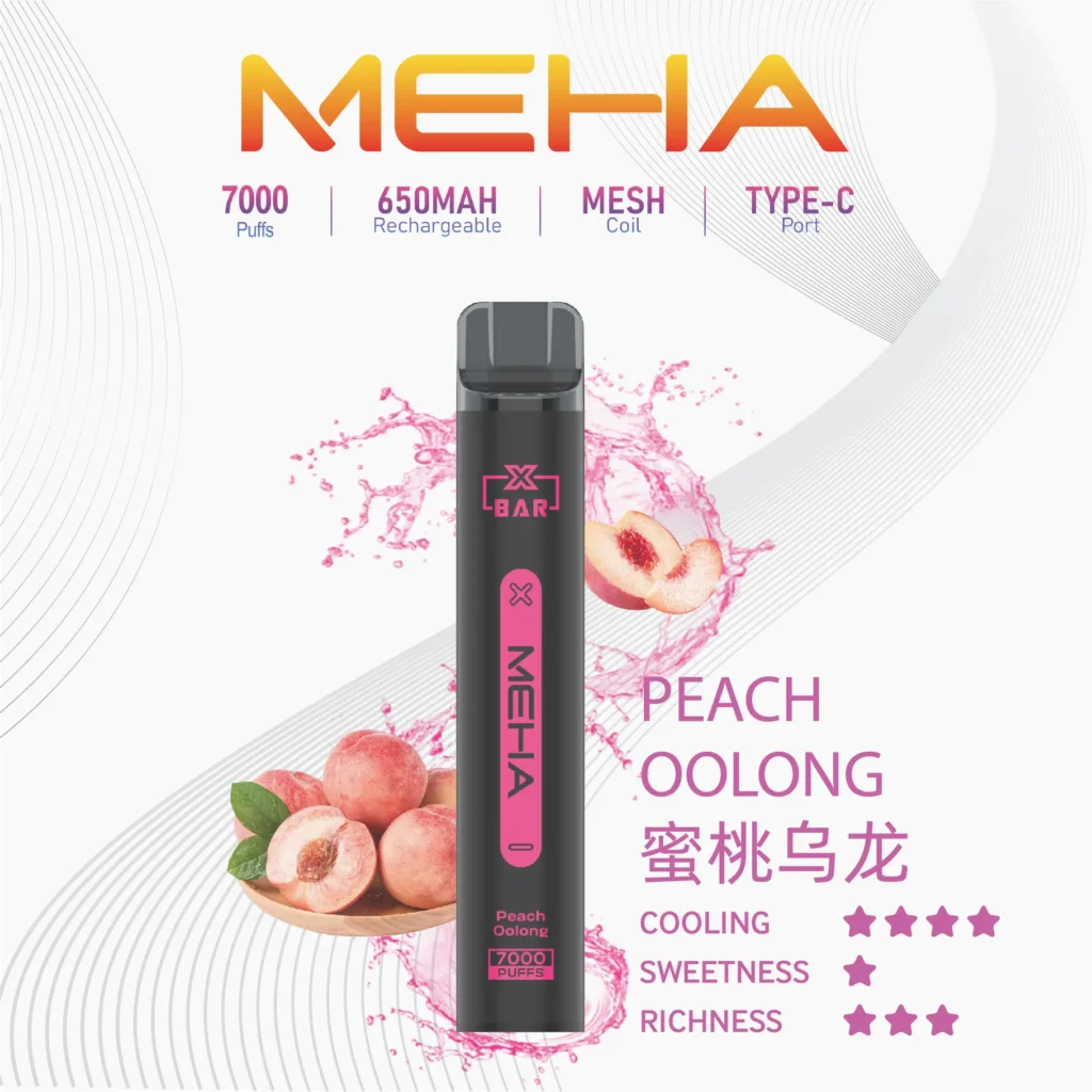 MEHA VBar 7000口 蜜桃